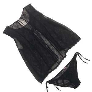 Victoria’s Secret Lace Camisole and Matching Lace Panty Size Small